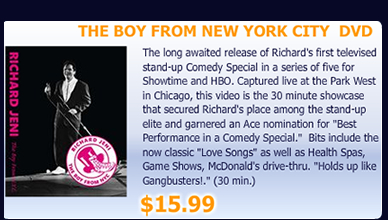 The Boy from New York City DVD